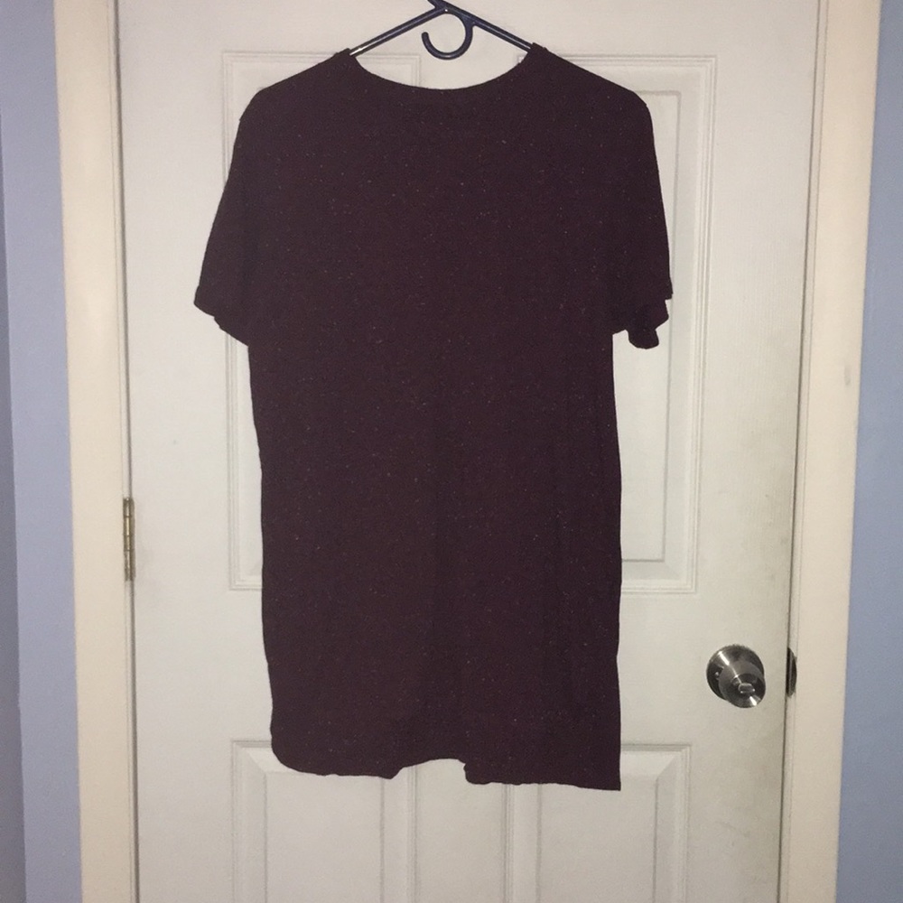 Burgundy t shirt